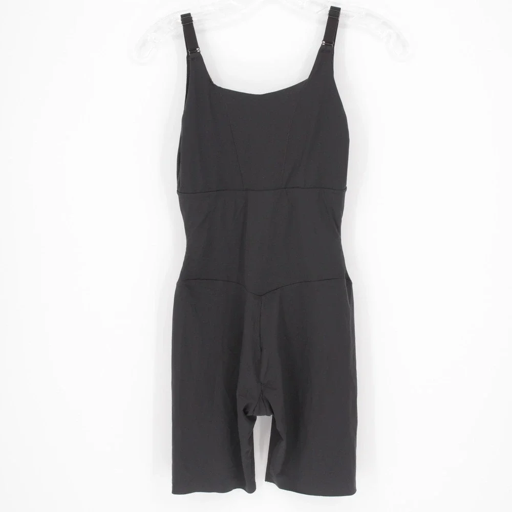 Maidenform Women's Black Firm Control Bodysuit Romper Size‎ M